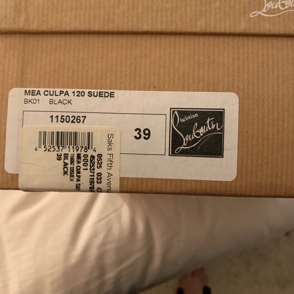 Mea Culpa 120mm pumps suede size 39 - Picture 4 of 7